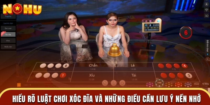 Những luật chơi xóc đĩa cơ bản cần biết khi tham gia