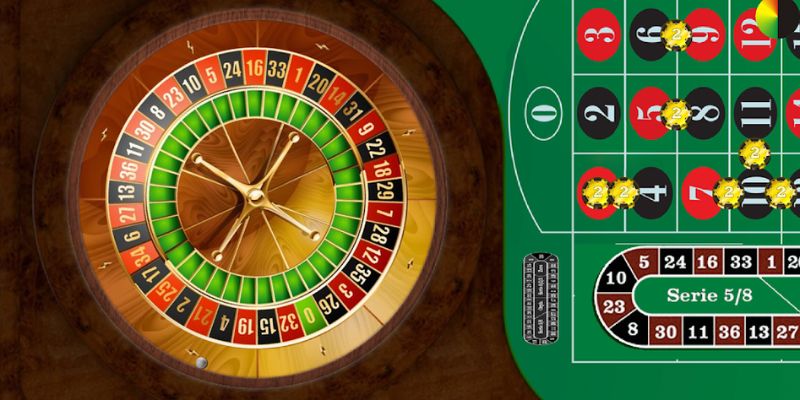 Cửa cược trong Roulette