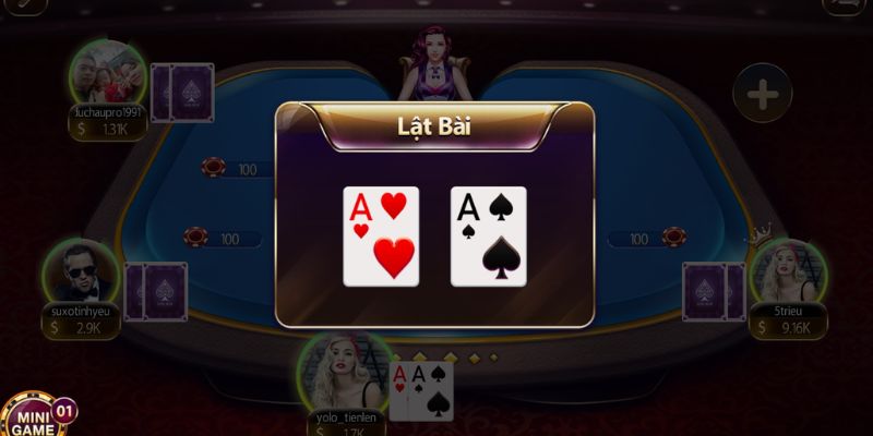 Không ưu tiên Bluff Poker